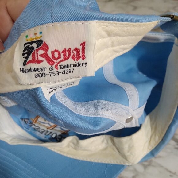 Vintage Royal Headwear Palms Embroidery Adjustable Hat Baseball‎ Cap - Picture 6 of 8